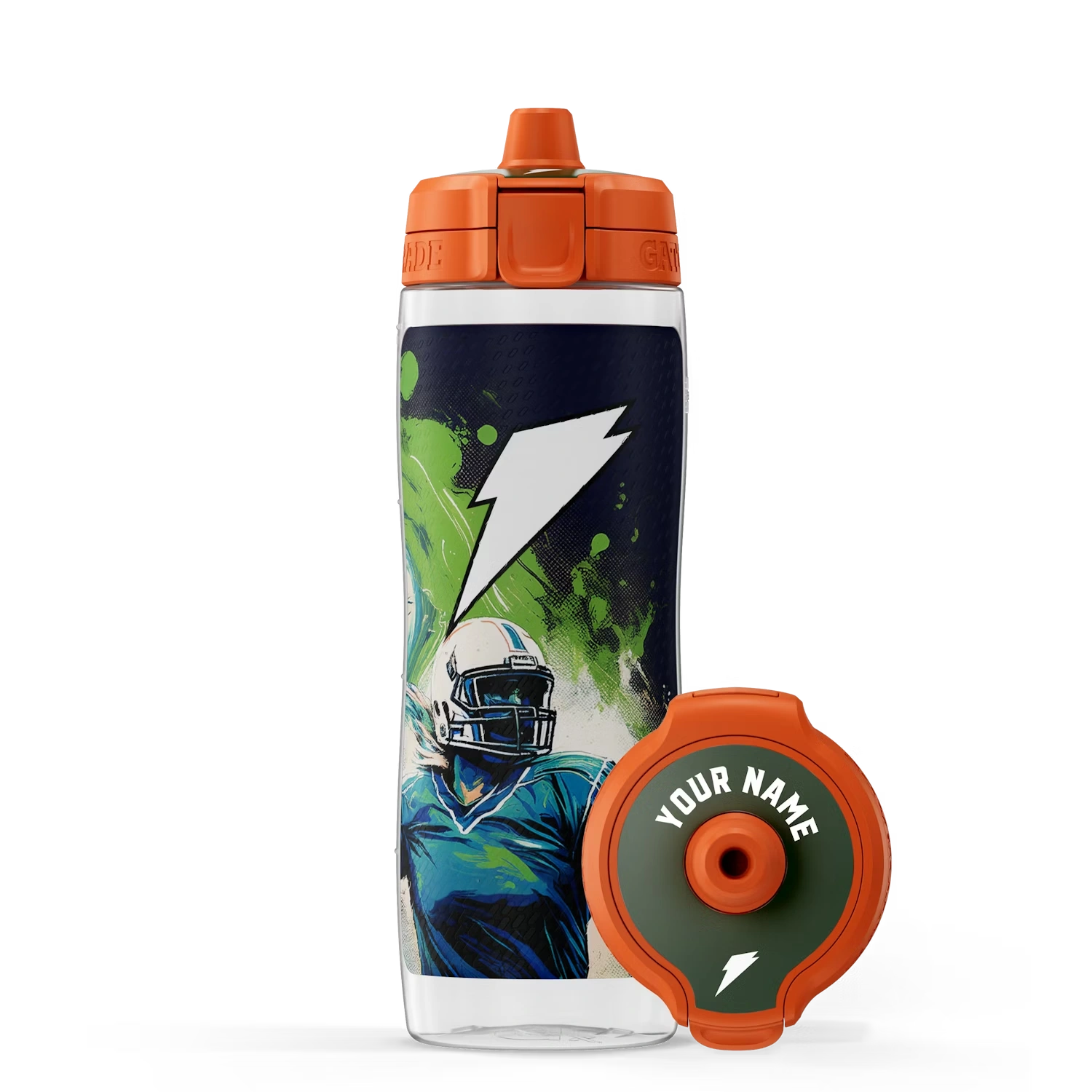 Custom AI-Imagined Water Bottle
