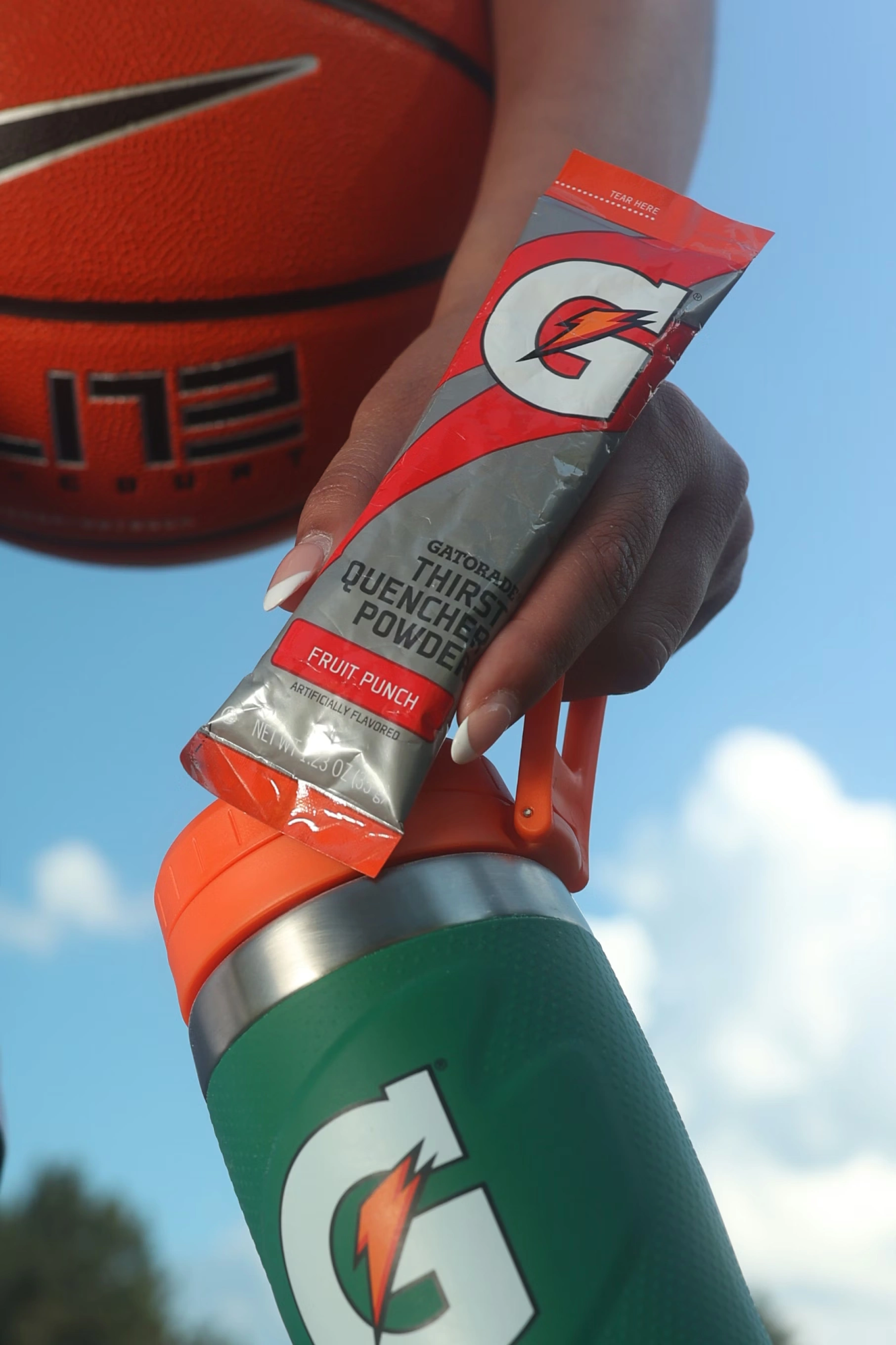 Gatorade Fruit Punch Thirst Quencher Powder Sticks (1.23 oz)