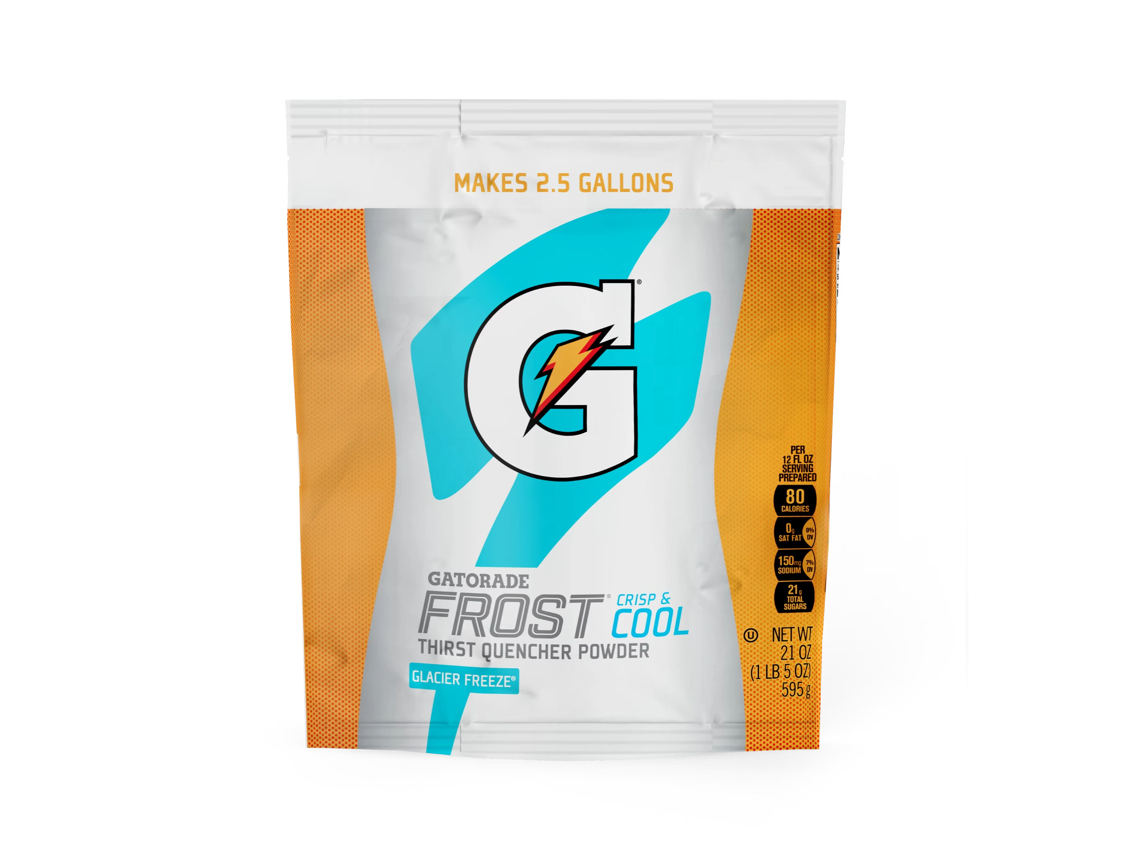 Gatorade Thirst Quencher Glacier Freeze Powder (2.5 gal)