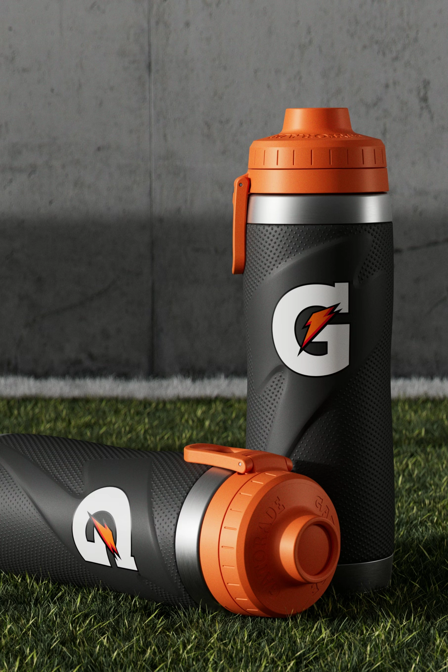 Black Stainless Steel Bottle (26 oz)