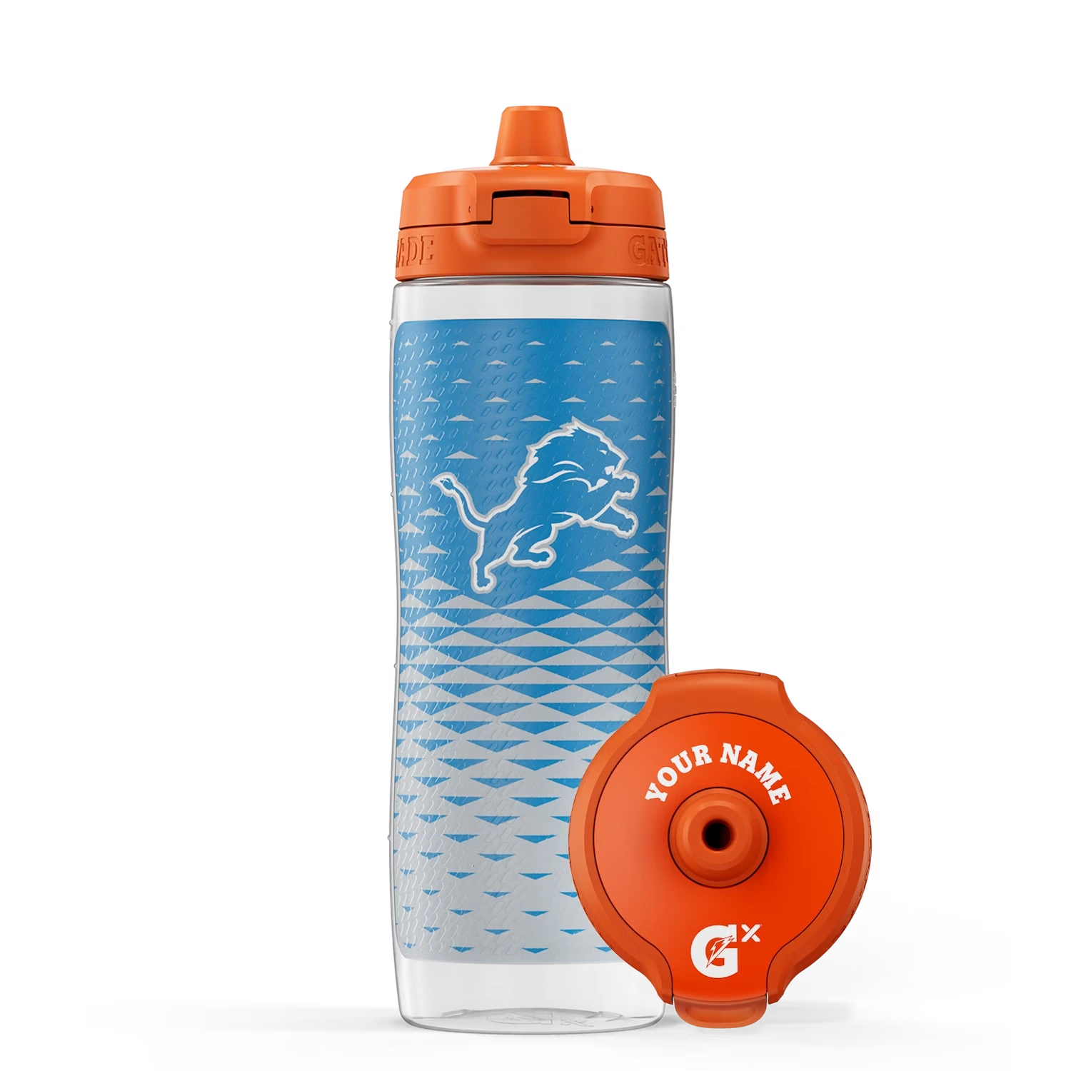 Detroit Lions Gx Water Bottle (30 oz)