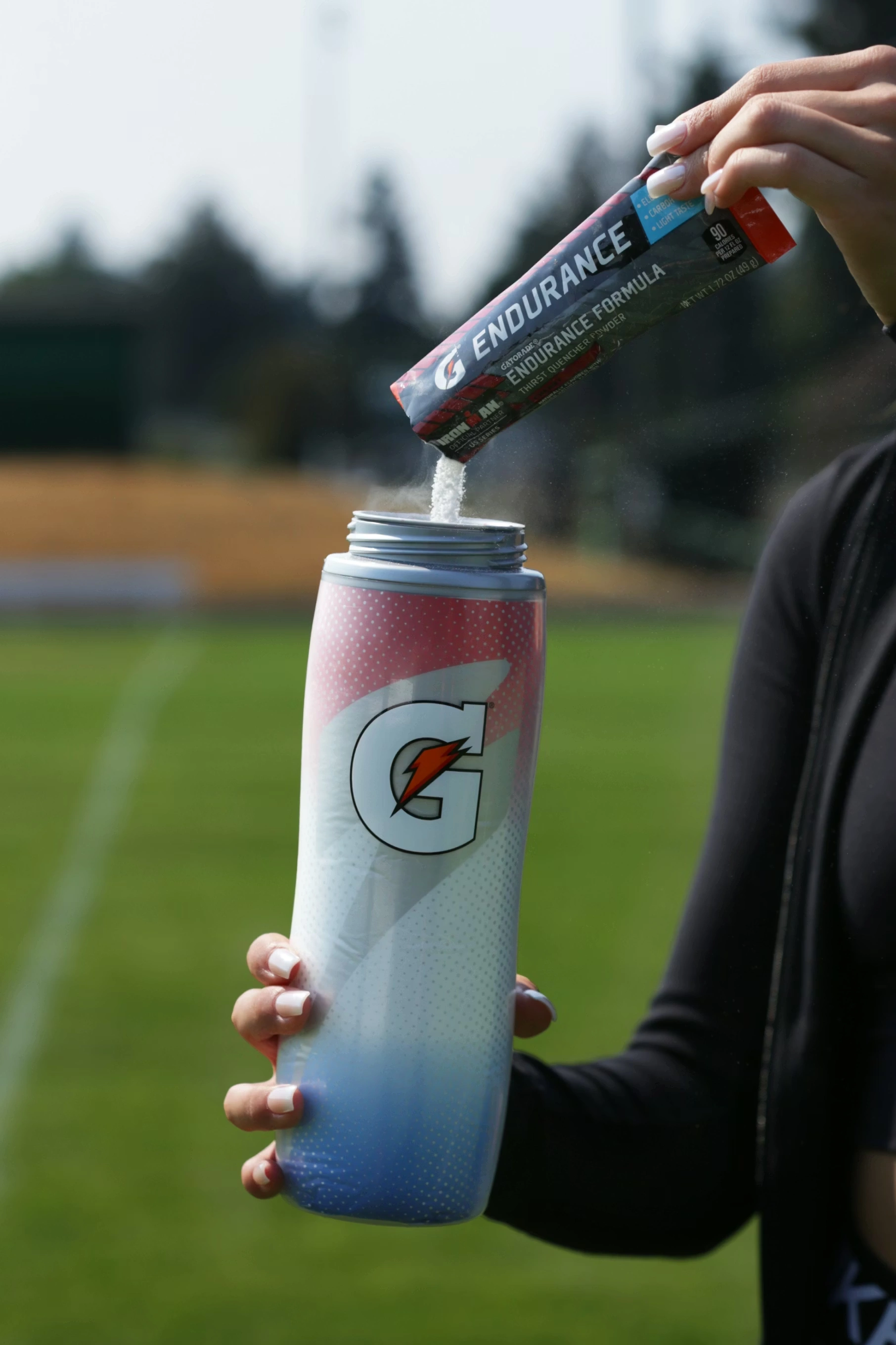 Faded Flag Insulated Squeeze Water Bottle (30 oz)
